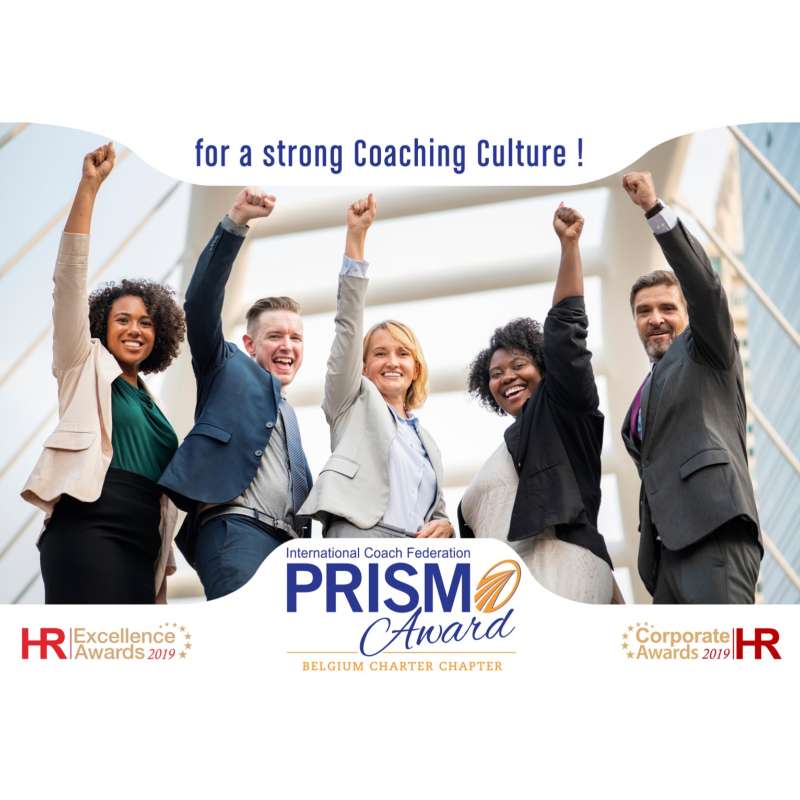 ICF Belgium Prism Award 2019 - Pour une forte culture du coaching en Belgique