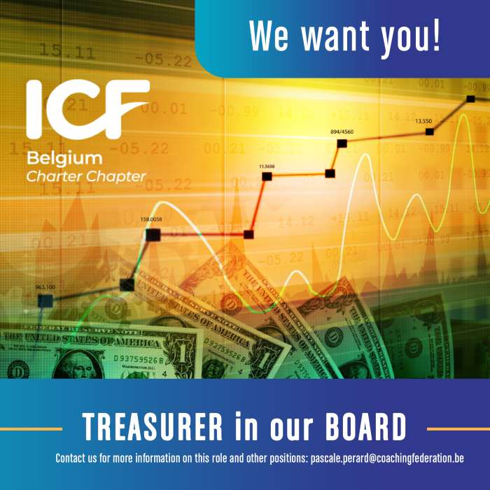 Open position at ICF Belgium: TREASURER