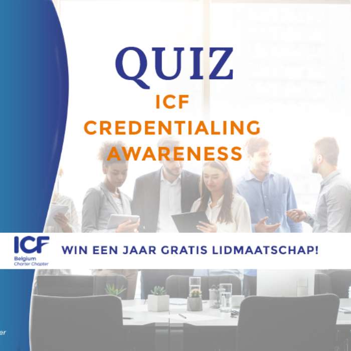 De ICF Belgium Credentialing Awareness Quiz 2023 - Vertel ons wat je weet!