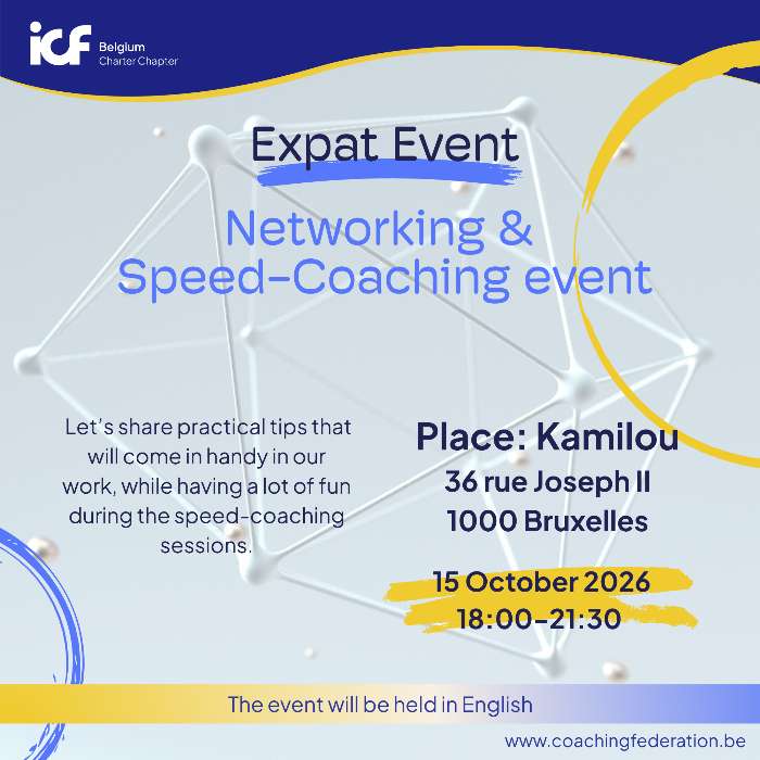 Connecting, Coaching & Growing: The ICF Belgium Expat Networking Evening