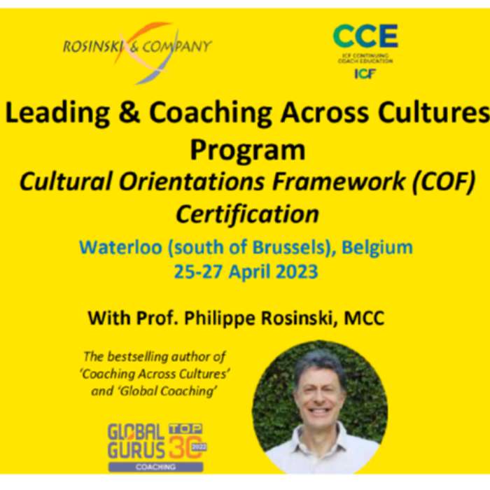 Leading & Coaching Across Cultures Program