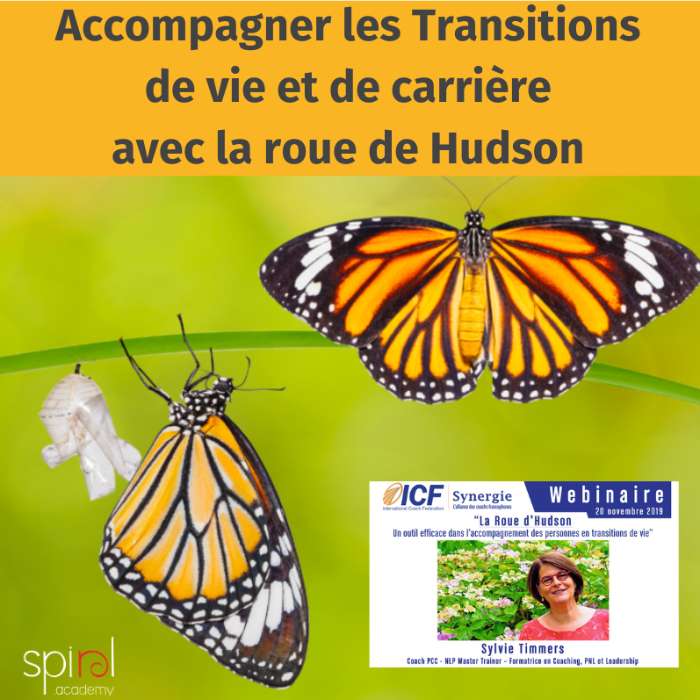 Accompagnez des Transitions de vie et de carrière avec la Roue de Hudson